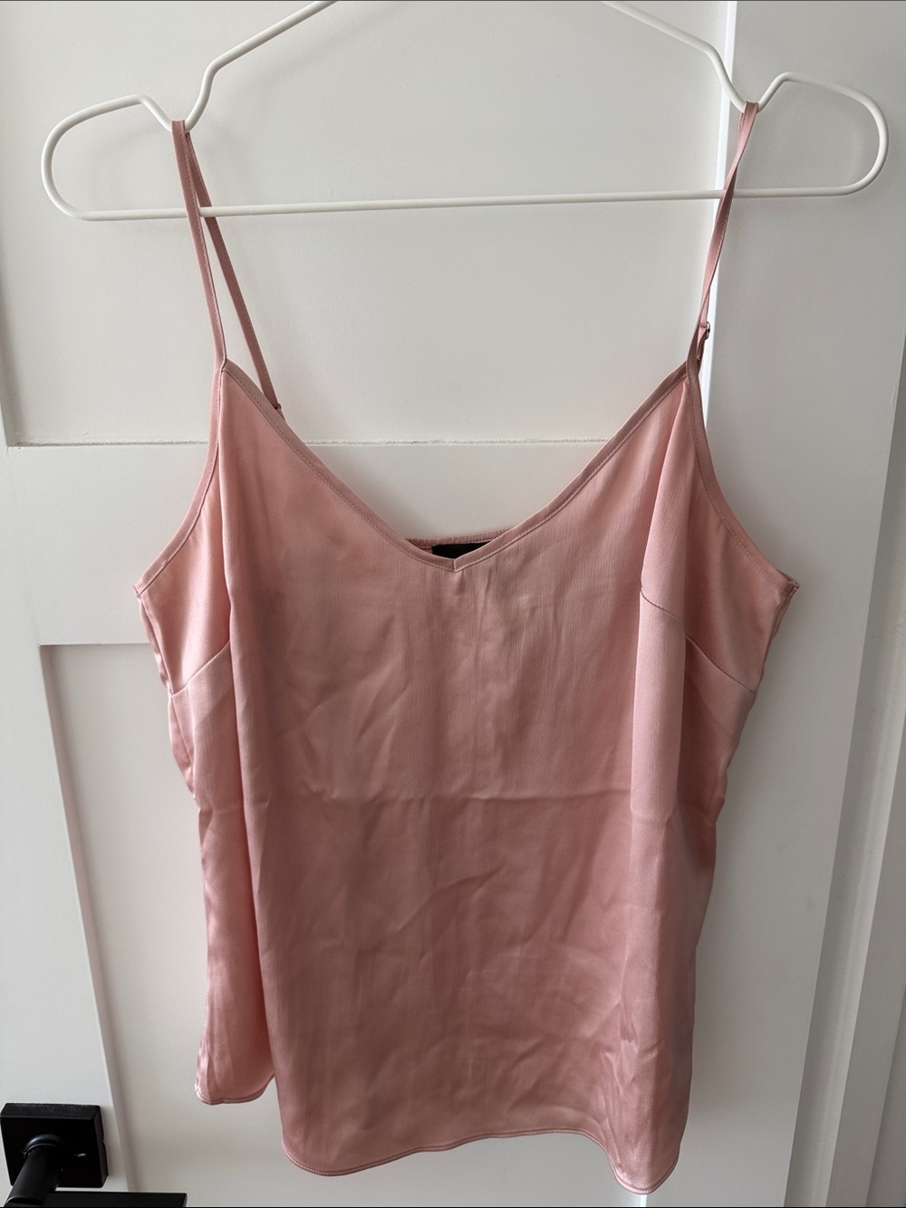 White House Black Market Dusty Rose Satin Camisole Slip